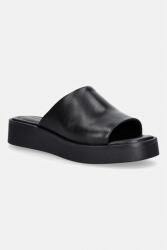 Vagabond Shoemakers női platformos bőr papucs DANYA - fekete Női 39