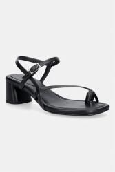 Vagabond Shoemakers szandál sarokkal bőr EVIE - fekete Női 37