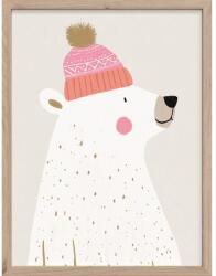 Styler Детска картина 30x40 cm White Bear - Styler (OB-14969)