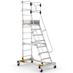 Bisonte Platforma mobila profesionala RD38 din aluminiu, H lucru 3, 8m
