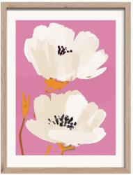 Styler Tablou cu ramă imprimat 30x40 cm Peony Bloom - Styler