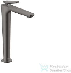 Hansgrohe AXOR CITTERIO C 250 hidegindításos, magasított mosdó csaptelep nem zárható leeresztővel, polírozott fekete króm 49050330 (49050330)