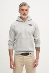 Alpha Industries kapucnis melegítőfelső férfi pamuttal Signature - szürke XL