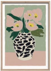 Styler Печатна картина с включена рамка 50x70 cm Spotted Vase - Styler (OB-22941)