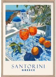 Styler Печатна картина с включена рамка 50x70 cm Santorini - Styler (OB-22230)