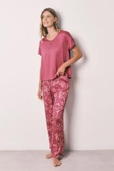 Women'Secret kétrészes pizsama női viszkóz - rózsaszín XL - answear - 17 990 Ft