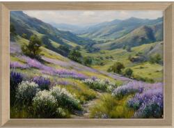 Styler Печатна картина с включена рамка 75x56 cm Violet Hills - Styler (OB-15076)