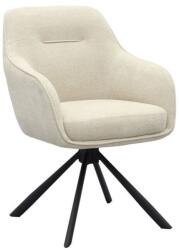 Unique Furniture Кремав тапициран трапезен стол с подлакътници Avola - Unique Furniture (51140007)