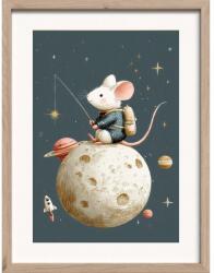 Styler Детска картина 30x40 cm Astro Mouse - Styler (OB-14980)
