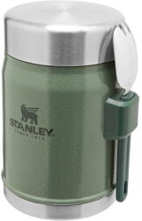 STANLEY Зелен термос за храна от неръждаема стомана 400 ml Legendary Classic Hammer Tone Green - Stanley (100000105065)