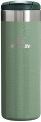STANLEY Зелена термочаша от неръждаема стомана 470 ml AeroLight Transit Hammer Tone Green - Stanley (100000107696)