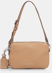 Calvin Klein keresztpántos táska női műbőr - bézs Univerzális méret - answear - 39 890 Ft