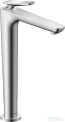 Hansgrohe AXOR CITTERIO C 250 hidegindításos, magasított mosdó csaptelep négyszög metszéses fogantyúval, nem zárható leeresztővel, króm 49051000 (49051000)