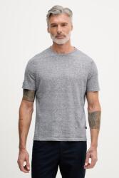Michael Kors T-shirt férfi lenvászonnal - sötétkék XL