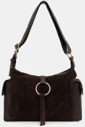 Answear. LAB shopper női bőr - barna Univerzális méret