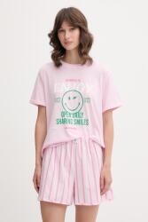 Women'Secret kétrészes pizsama női pamut - rózsaszín S - answear - 15 990 Ft