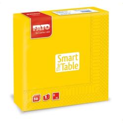 FATO Szalvéta 33x33cm 50db/csomag 2 rétegű Fato Smart Table sárga 82623000 (82623000)