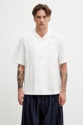 APC A. P. C. férfi ing vászonnal Chemise Manches Courtes - bézs L