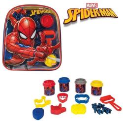 Jumbo Plastilină Jumbo Disney Spiderman, geantă cu 4 recipiente și 5 accesorii, 200g (1238582)