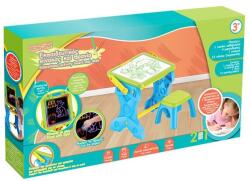 Jumbo Bancă educativă Jumbo cu tablă luminată și scaun (1240764)