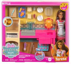 Jumbo Papușă Barbie Teresa în Bucătărie, Jumbo (1252017) Bucatarie copii