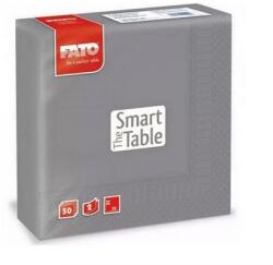 FATO Szalvéta 33x33cm 50db/csomag 2 rétegű Fato Smart Table szürke 82623700 (82623700)