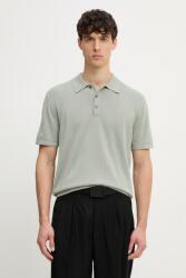 Calvin Klein póló férfi pamut - zöld M - answear - 39 890 Ft