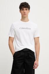 Calvin Klein póló férfi pamut - fehér 2XL - answear - 17 990 Ft