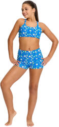 Modibodi Costume de baie menstruale pentru fete Modibodi Teen Smileyworld Hi Waist Short Boho Botanical Blue partea de jos (DMPMTSHWSBBBS 8-10 ani (184757)