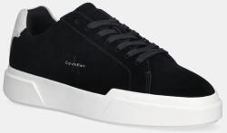 Calvin Klein bőr sportcipő CHUNKY CUPSOLE LACEUP SU - fekete Férfi 46