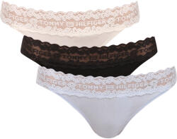 Tommy Hilfiger 3PACK tanga damă Tommy Hilfiger multicolore (UW0UW06337 0SO) M (185610)