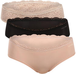 Calvin Klein 3PACK chiloți damă Calvin Klein multicolori (QD5302-3FC) S (185449)
