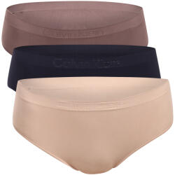 Calvin Klein 3PACK chiloți damă Calvin Klein fără cusături multicolori (QD5212-3EQ) L (185450)