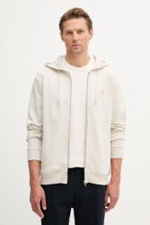 U. S. Polo Assn U. S. Polo Assn. cipzáras melegítőfelső kapucnival férfi pamut DHM Interlock Zip - bézs XL