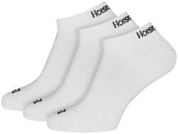 Horsefeathers 3PACK șosete Horsefeathers Leni scurte albe (AW138E) S (185703)