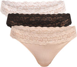 Tommy Hilfiger 3PACK tanga damă Tommy Hilfiger multicolore (UW0UW06337 0RS) XL (185503)