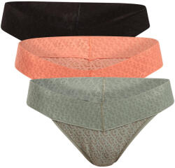 Calvin Klein 3PACK chiloți damă Calvin Klein multicolori (QD5305-FCN) S (185453)