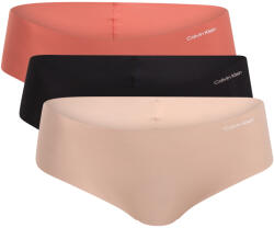 Calvin Klein 3PACK chiloți damă Calvin Klein fără cusături multicolori (QD3559E-3EZ) L (185467)