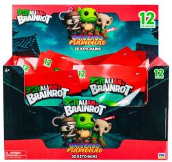  Brainrot kulcstartó meglepetés figura+1 mini poszter tasakban (33390)