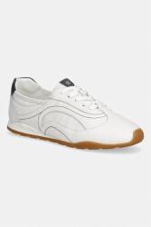 Valentino PLUSH Sneaker Low-Top női bőr sportcipő - bézs Női 41
