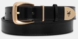 Calvin Klein női bőr öv - fekete 75 - answear - 24 990 Ft