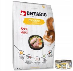 ONTARIO Cat Exigent Válogatós Macskáknak 6, 5kg