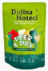 Dolina Noteci SuperFood Dog 300g alutasak szarvas & kacsa