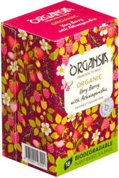 BASILUR bio organsia piros bogyósgyümölcs ashwagandával tea 18db 32, 4 g - kedvencvitaminom