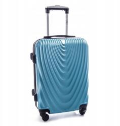  Türkizkék kagylómintás utazóbőrönd "Motion" XL méret (3501)