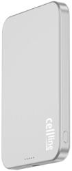 Beline Cellline MagSafe mágneses vezeték nélküli mini külső akkumulátor 5000 mAh Qi2 15W CL-MBP-02 szürke/titán (322495)