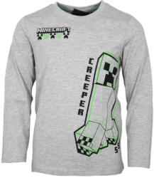 Fashion UK Minecraft Create Grey gyerek hosszú ujjú póló, felső 6 év / 116 cm 85FKC68231B6 (85FKC68231B6)