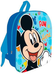 Mister Licence Disney Mickey Fun Starts 3D hátizsák, táska 30 cm FML931210 (FML931210)