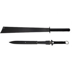 DEPOX Set doua sabii de vanatoare, DEPOX®, Ninja Blade, 81 cm, negru, teaca inclusa (0922)