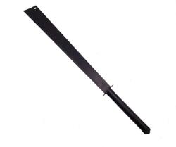 DEPOX Sabie de vanatoare DEPOX®, Ninja Blade, maner metal, 81 cm, negru (0921)